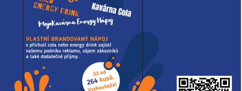 Reklamní nápoj COLA